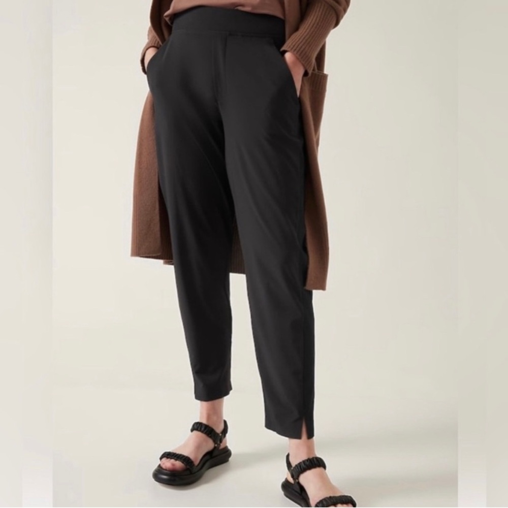 Athleta Brooklyn Ankle Pant Black Women’s size 10 NWT